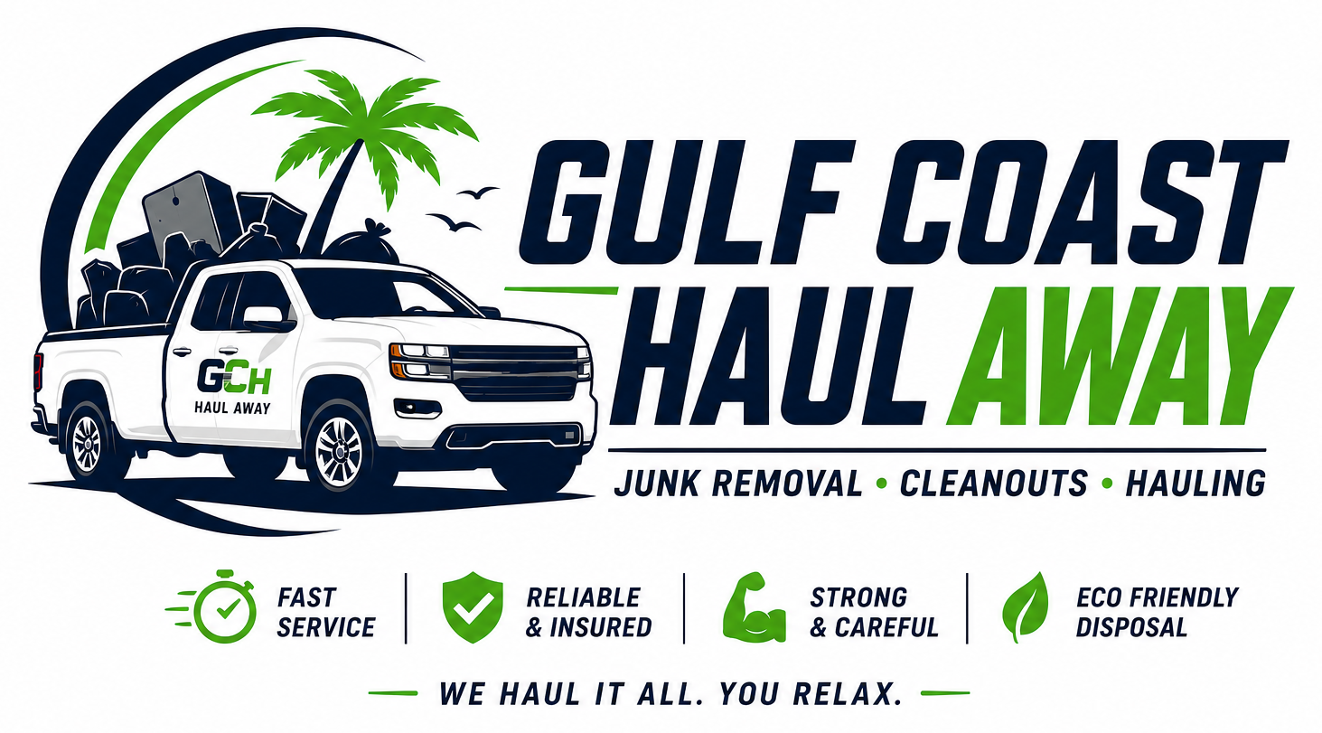 Gulf Coast Haul Away - Junk Removal, Cleanouts and Hauling. We haul it all, you relax.